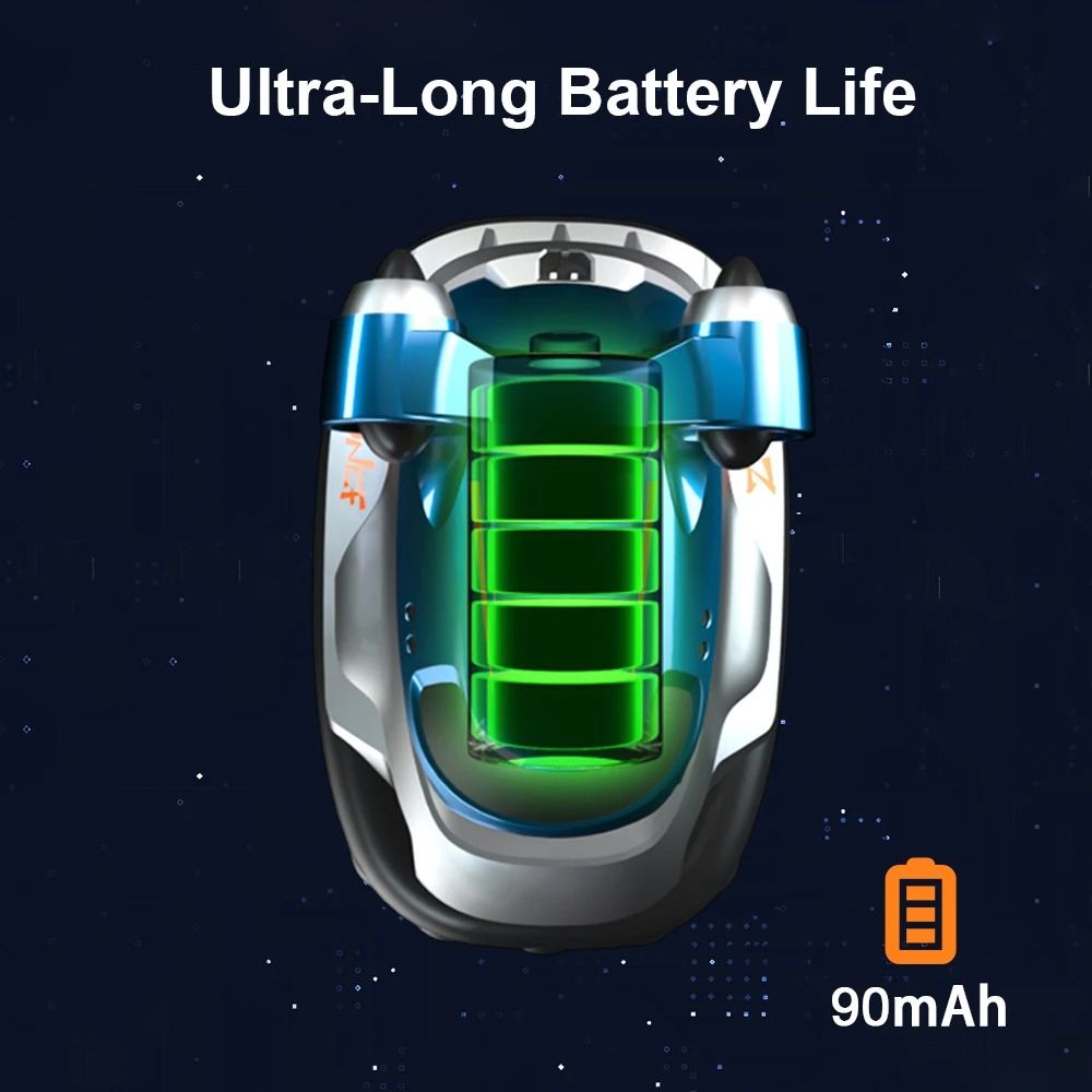 Mini RC Boat With LED Lights High Speed Electric Hovercraft Toy For Kids 3