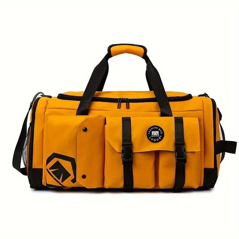 Large Capacity Travel Backpack With Wet And Dry Separation And Shoe Compartment 10