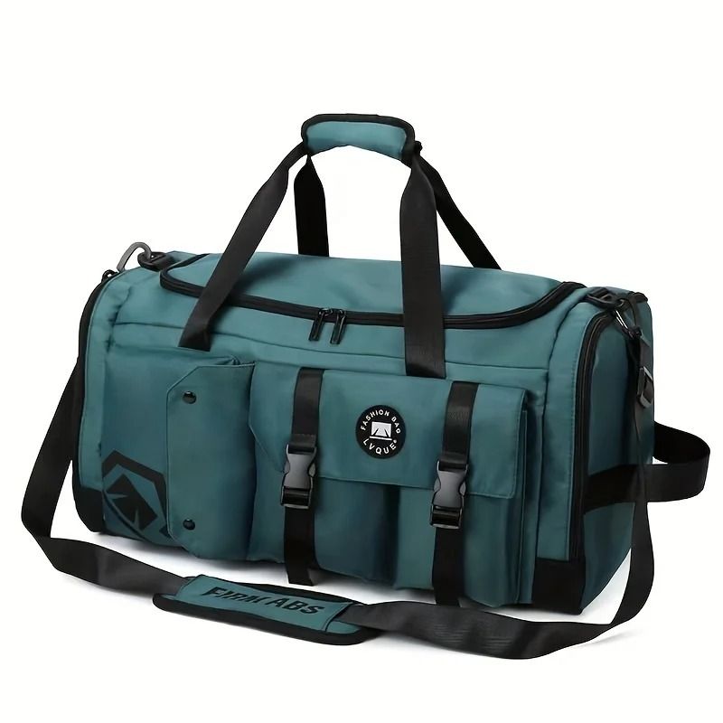Large Capacity Travel Backpack With Wet And Dry Separation And Shoe Compartment 7
