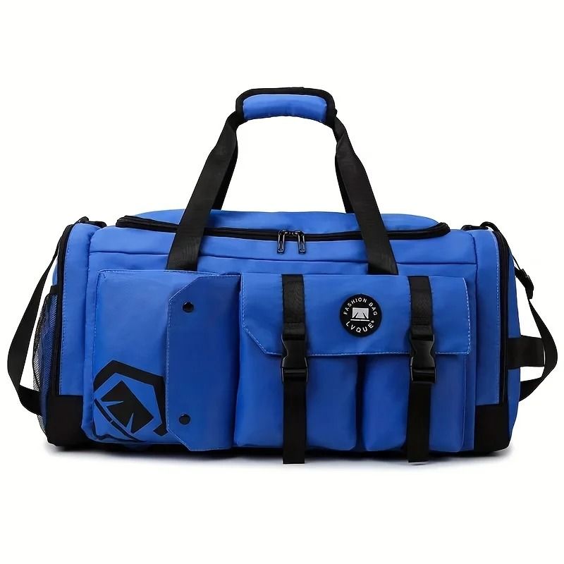 Large Capacity Travel Backpack With Wet And Dry Separation And Shoe Compartment 8