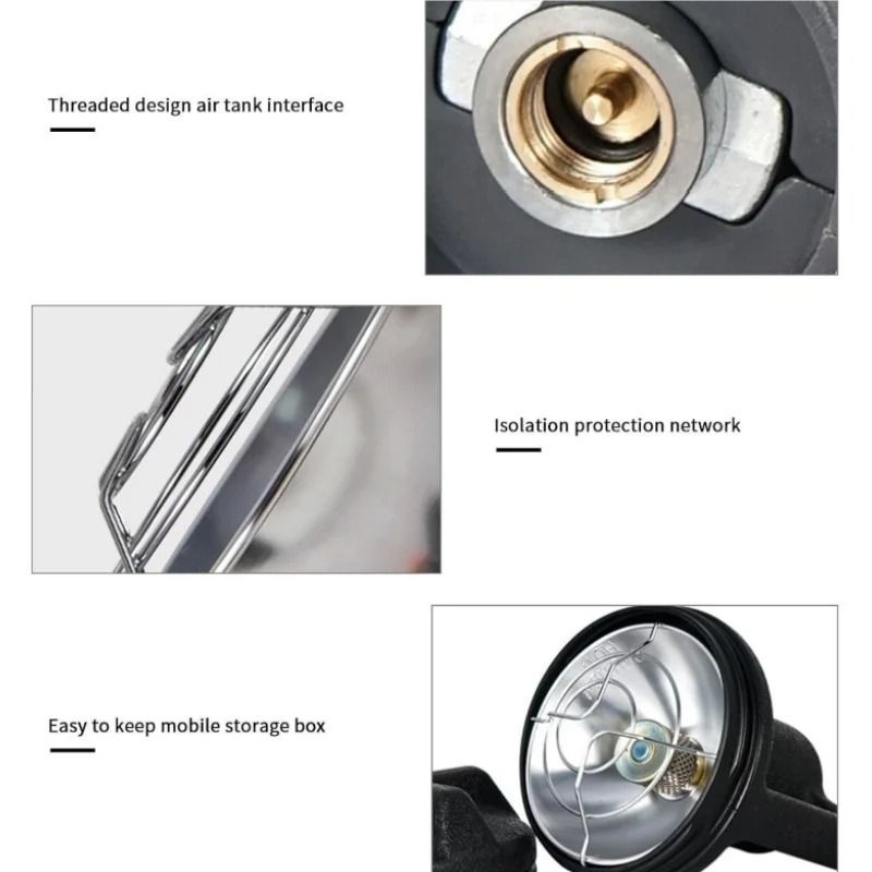 Portable Mini Gas Heater For Camping Hiking Tent Survival 6