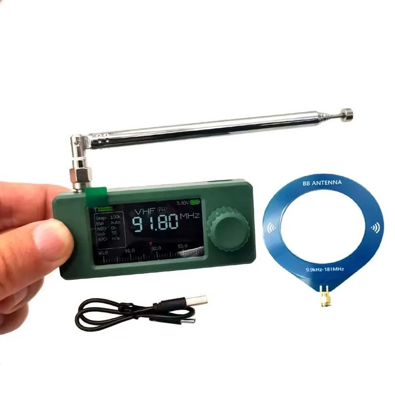 Pocket All Band Radio Receiver With Amplified Audio