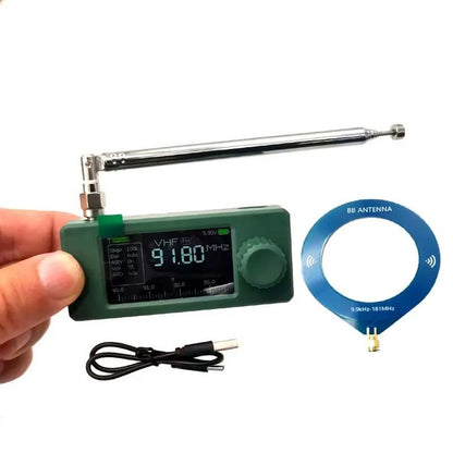 Pocket All Band Radio Receiver With Amplified Audio