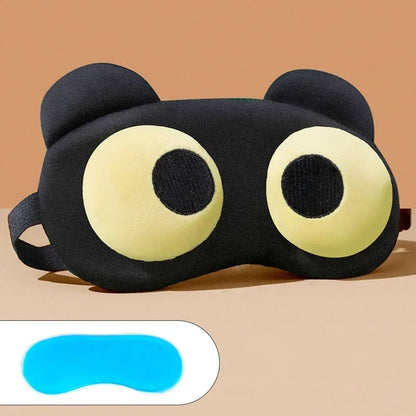 Breathable Polyester Eye Mask For Sleeping With Elastic Strap For Travel And Home Use 10