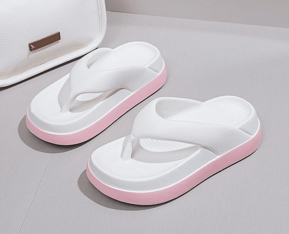 Elevated Comfort Platform Sandals Casual Outdoor Flip Flops Non Slip Trendy