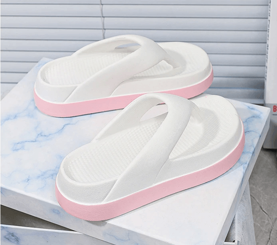 Elevated Comfort Platform Sandals Casual Outdoor Flip Flops Non Slip Trendy 1