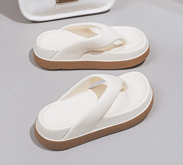 Elevated Comfort Platform Sandals Casual Outdoor Flip Flops Non Slip Trendy 2