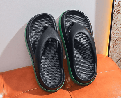 Elevated Comfort Platform Sandals Casual Outdoor Flip Flops Non Slip Trendy 4