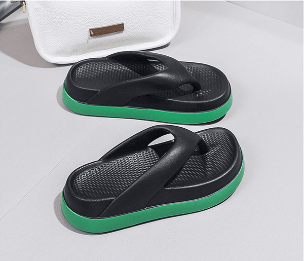 Elevated Comfort Platform Sandals Casual Outdoor Flip Flops Non Slip Trendy 5