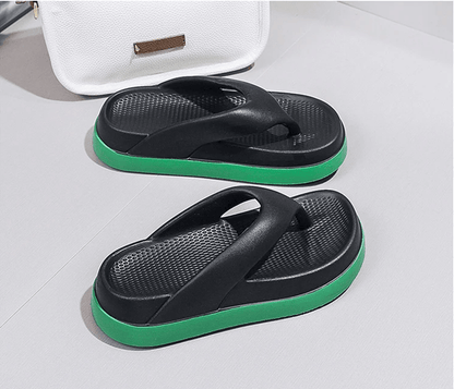 Elevated Comfort Platform Sandals Casual Outdoor Flip Flops Non Slip Trendy 5