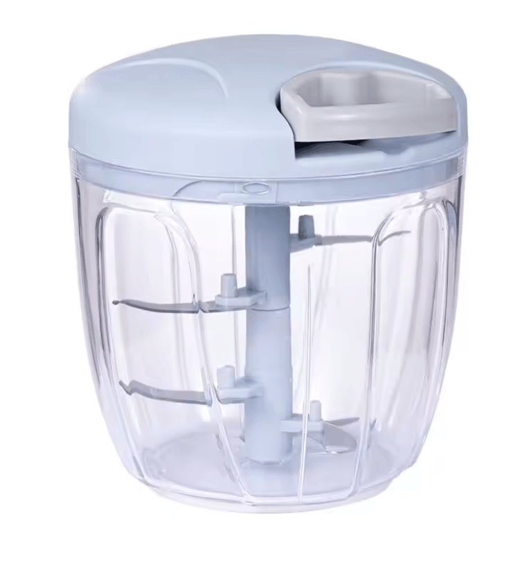 Effortless Manual Chopper 500ML Vegetable And Garlic Cutter 6