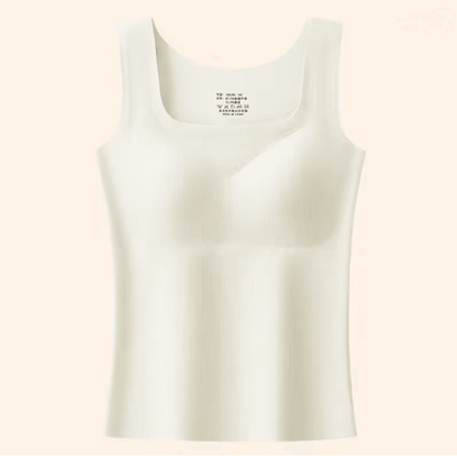 Velvet Thermal Tank With Builtin Chest Pad 3