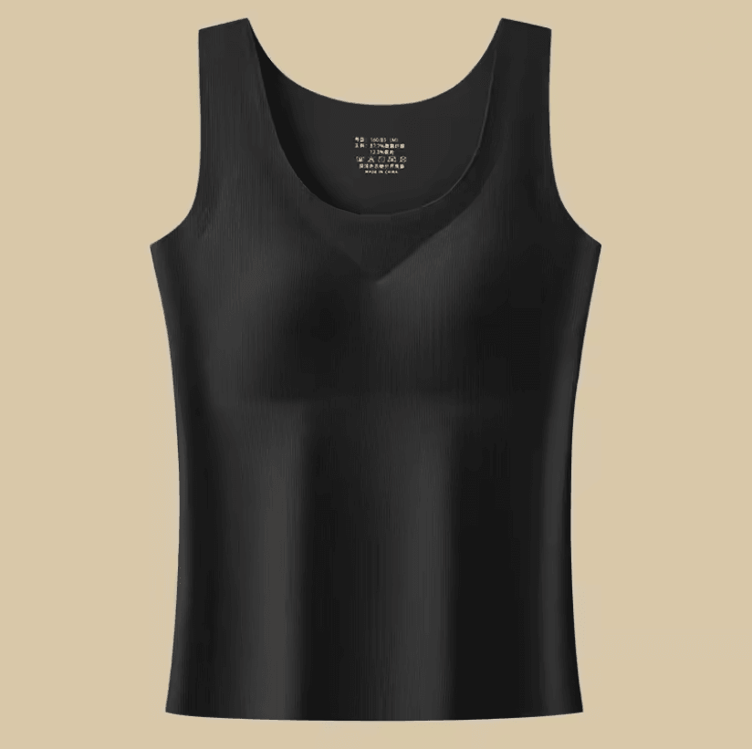Velvet Thermal Tank With Builtin Chest Pad 8