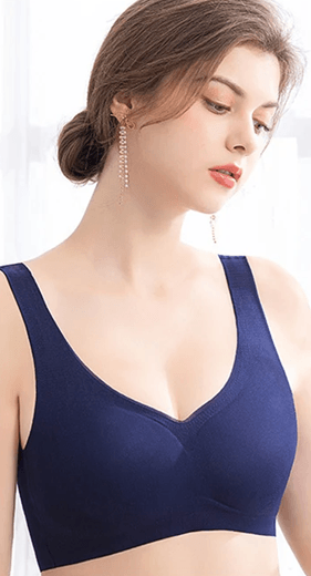 Plus Size Seamless Push Up Bralette With Pads 5