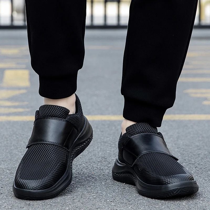 Men Orthopedic Wide Fit Walking Shoes For Swollen Feet Diabetic Comfort Adjustable Casual Big Size 2