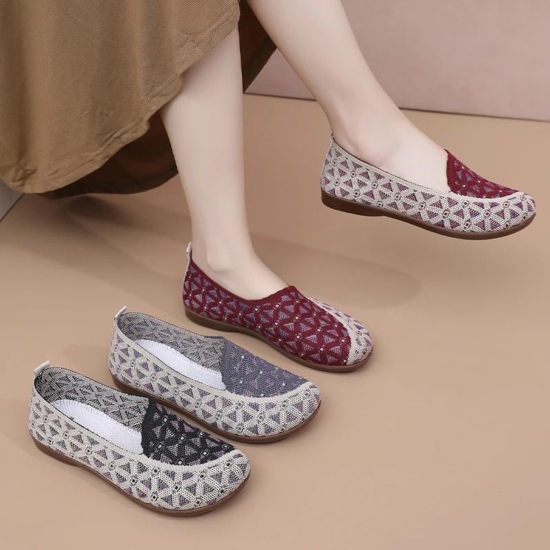 Lightweight Womens Slip Resistant Soft Sole Casual Shoes 4