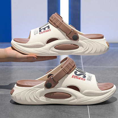 Support Slides for Men and Women Cushioned Thick Sole Pain Relief Shower Slippers