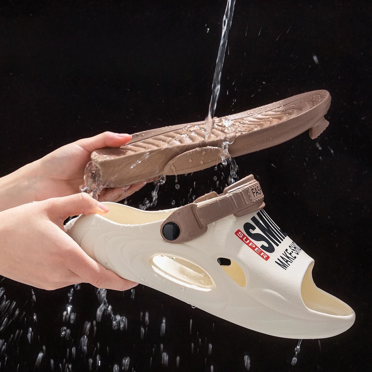 Support Slides For Men And Women Cushioned Thick Sole Pain Relief Shower Slippers 2