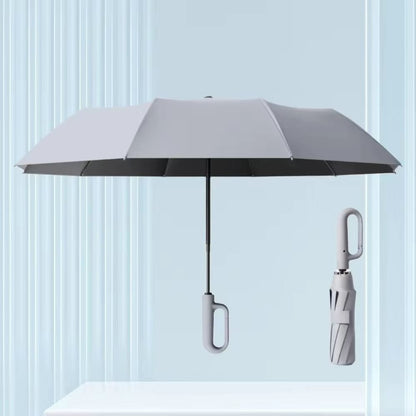 EverGuard RingBuckle Windproof Travel Umbrella  Oversized Rain  Sun Protection 8