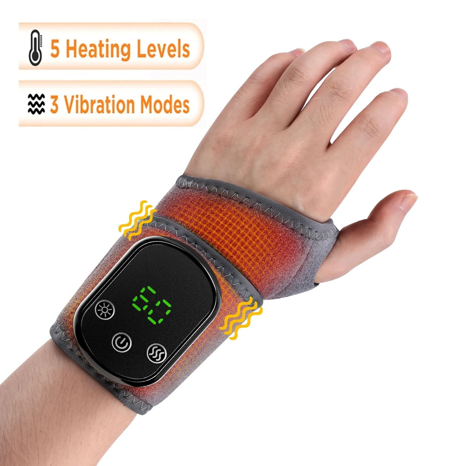 Electric Foot And Hand Massager With Vibration And Heat Therapy 8