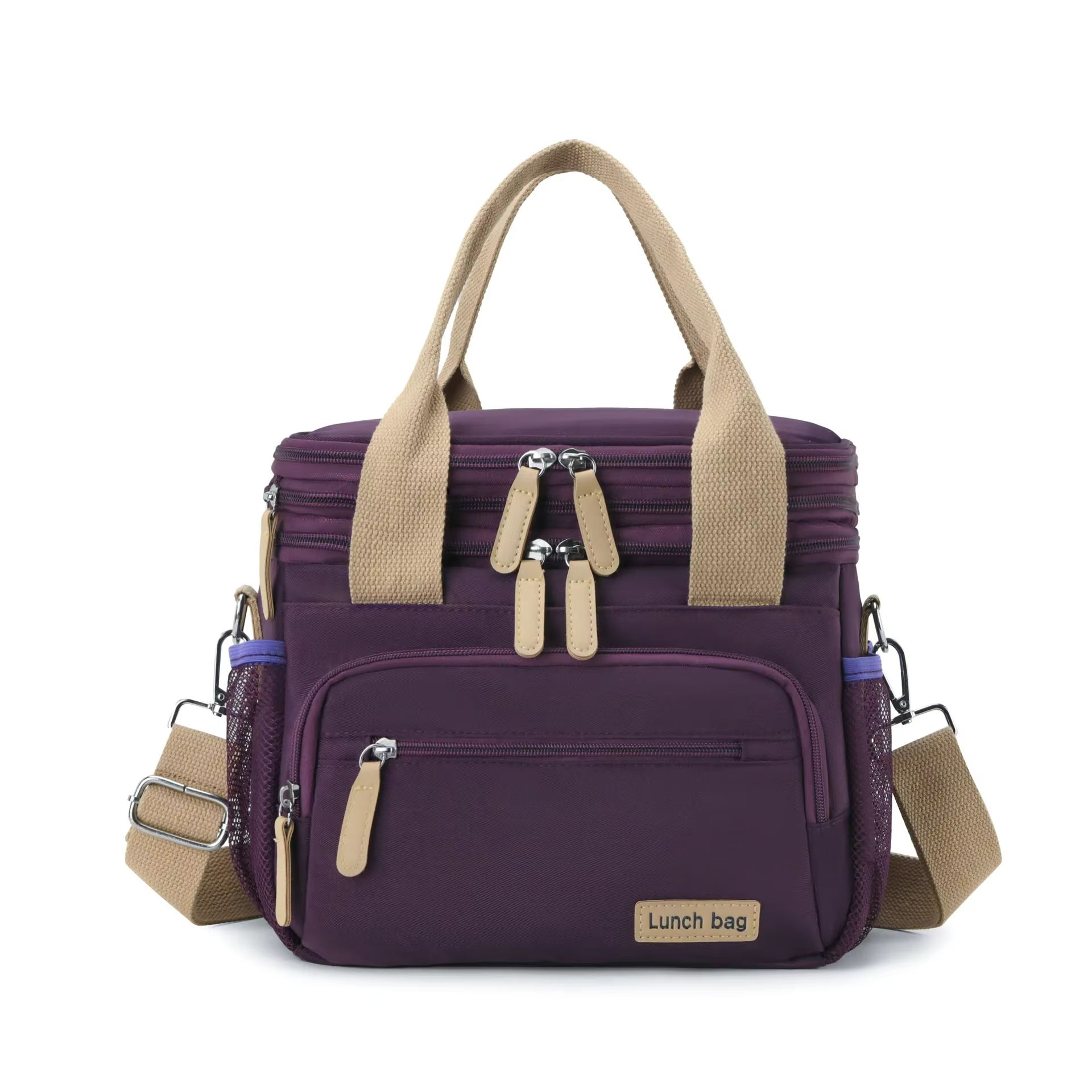 UrbanChic Insulated Lunch Bag  Dual Compartment 15 L Cooler For Women 10