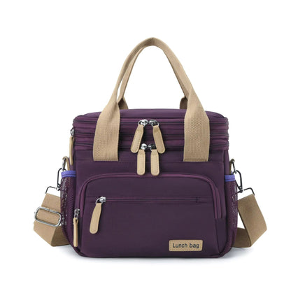 UrbanChic Insulated Lunch Bag  Dual Compartment 15 L Cooler For Women 10