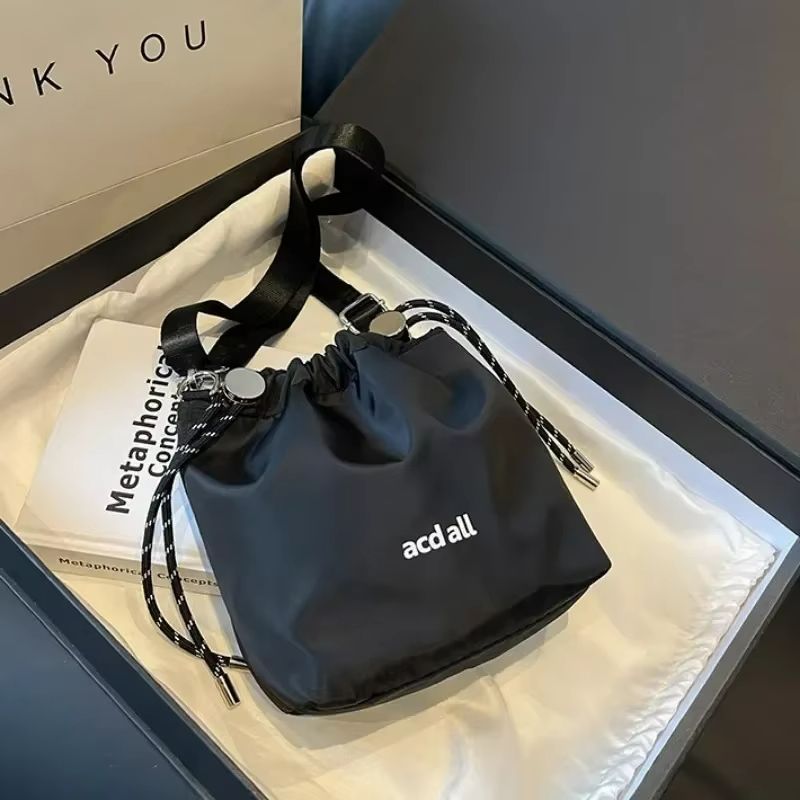 Harajuku Street Nylon Messenger  Lightweight Crossbody Bag For School  Daily Use 6