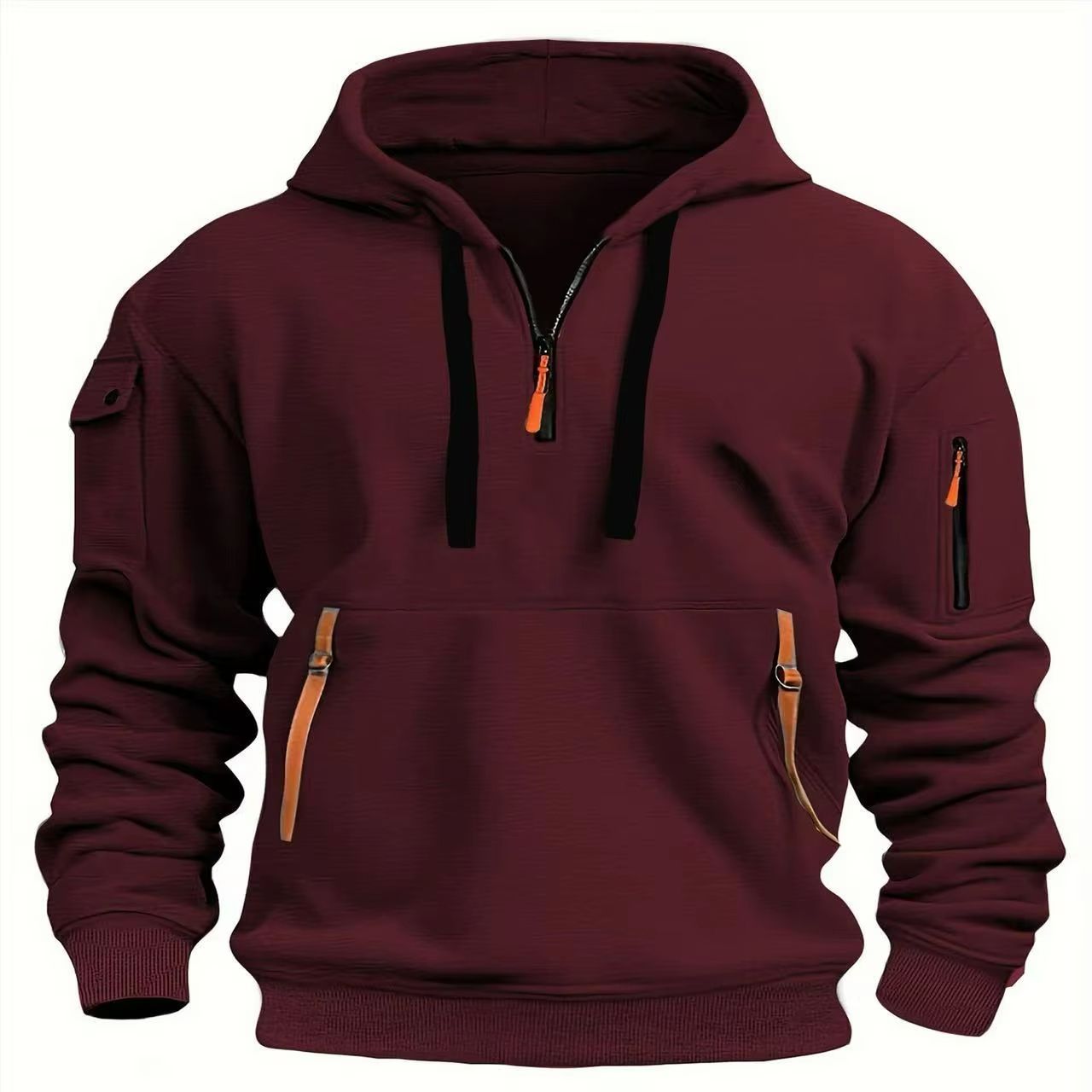 ComfyCloud Plus Size DropShoulder Hoodie  Unisex Oversized Pullover 12
