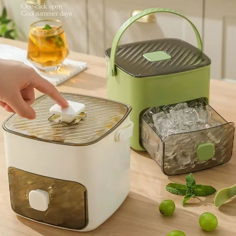 48 Grid Ice Cube Tray Reusable Refrigerator Ice Maker EasyRelease Mold 1