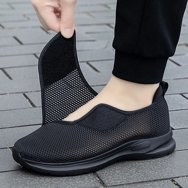 Extra Wide Orthopedic Walking Shoes with Adjustable Closure