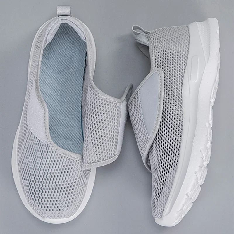 Extra Wide Orthopedic Walking Shoes With Adjustable Closure 9