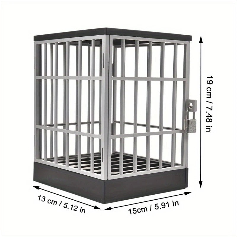 Mobile Phone Jail, Smartphone Lock Up Safe for Home, Parties, Family Time Quality Storage Box, Locking Cage