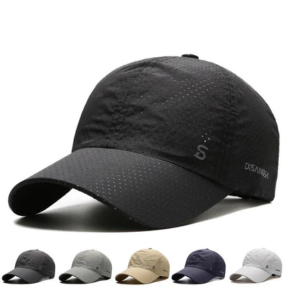 Men Original Design Running Cap, Thin Quick Drying Breathable Outdoor Duck Tongue Hat for Summer Sun Fishing Avisor