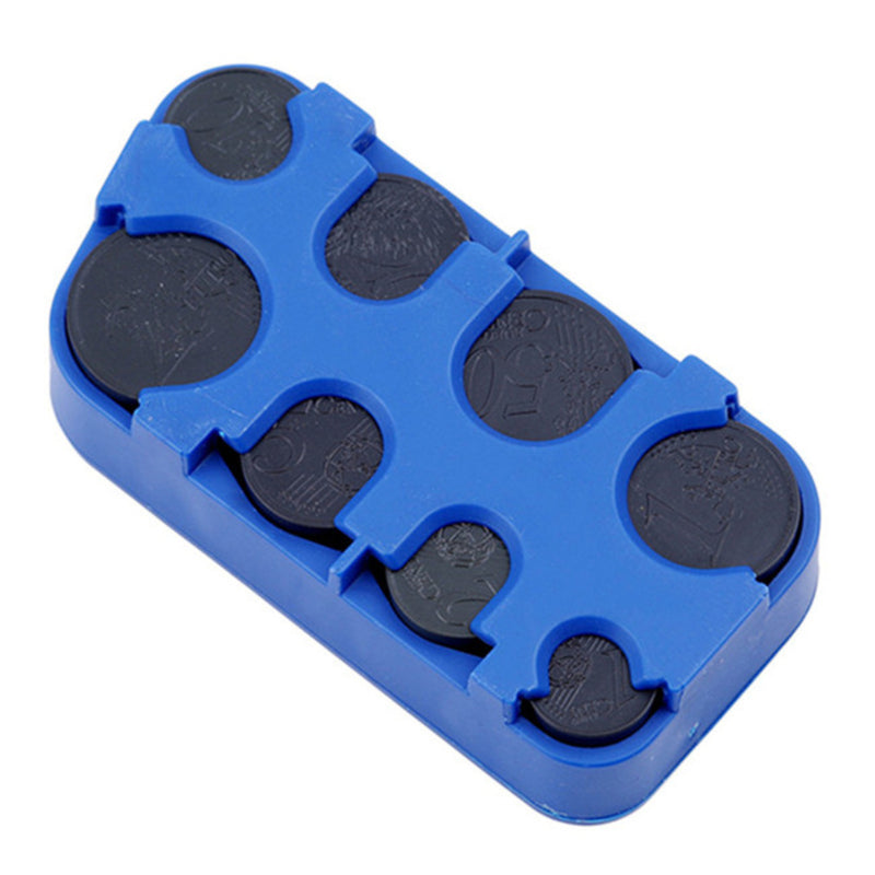 Auto Coin Holder Euro Storage Box For Car Interior Money Organizer Container Compact  Stylish Home  4