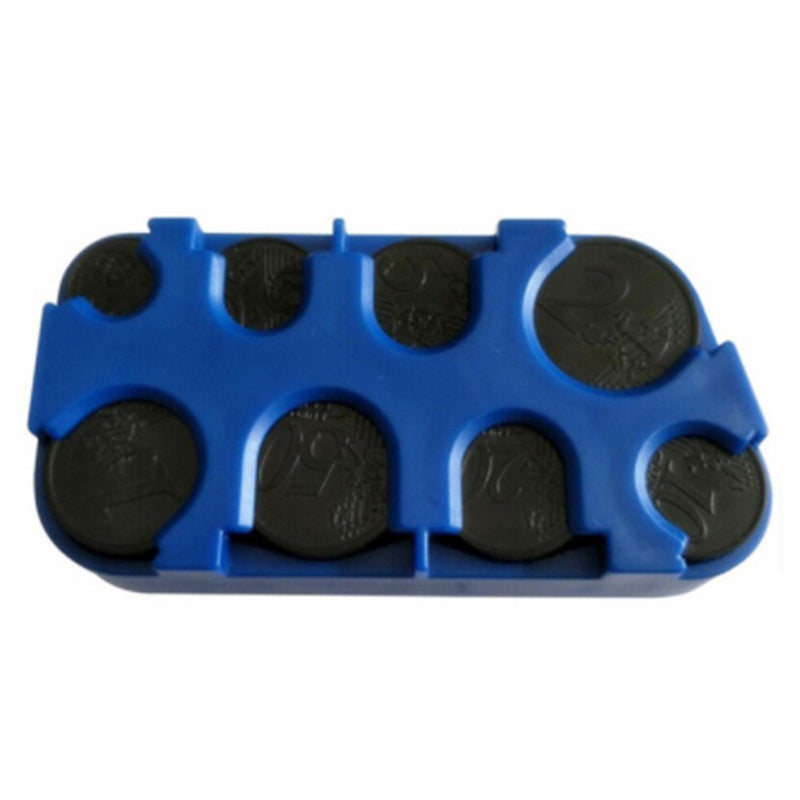 Auto Coin Holder Euro Storage Box For Car Interior Money Organizer Container Compact  Stylish Home  6