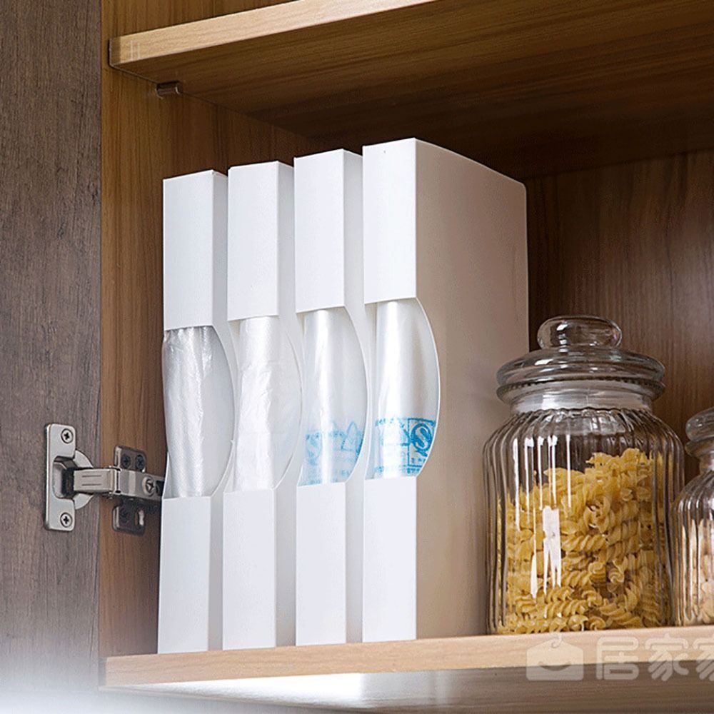 High Quality Bag Storage Box, Multifunctional Plastic Gloves Container Wall-Mounted Bag Dispenser for Disposable Gloves