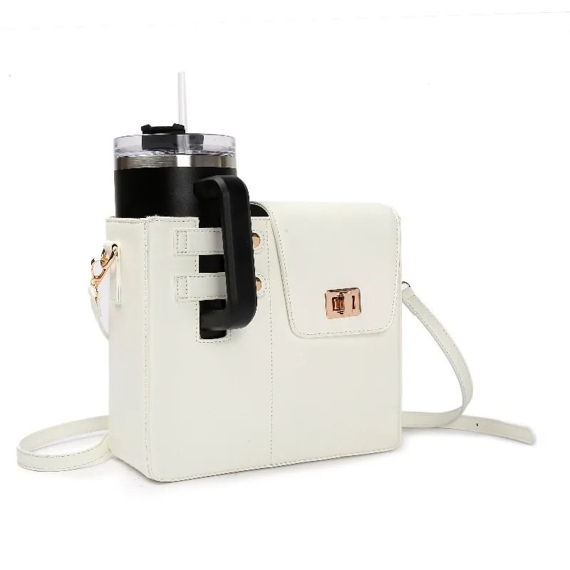 Outdoor Water Bottle Bag Protecting Case Strap Style Storage Organizer For Tumbler Coffee Cup Sleev 11