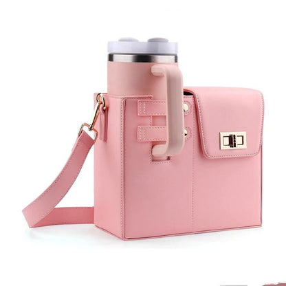 Outdoor Water Bottle Bag Protecting Case Strap Style Storage Organizer For Tumbler Coffee Cup Sleev 1