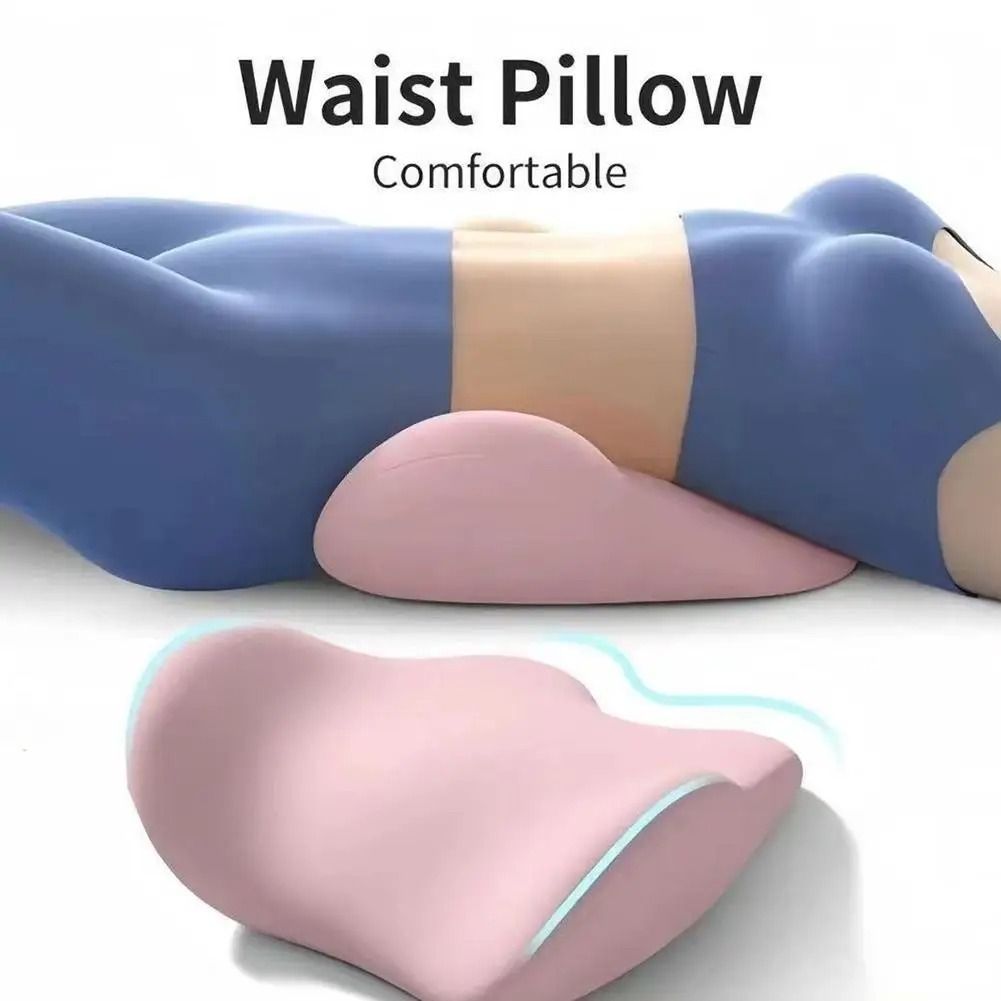 Special Lumbar Support Cushion Sleep Lumbar Pillow Ergonomic Comfortable Memory Cotton Back Support