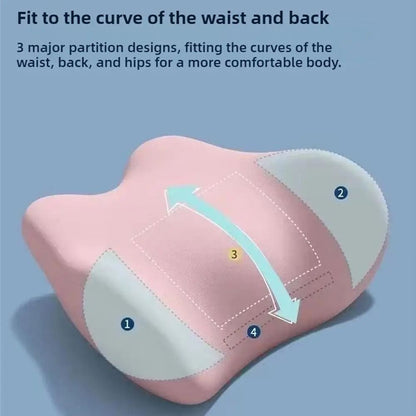 Special Lumbar Support Cushion Sleep Lumbar Pillow Ergonomic Comfortable Memory Cotton Back Support 2