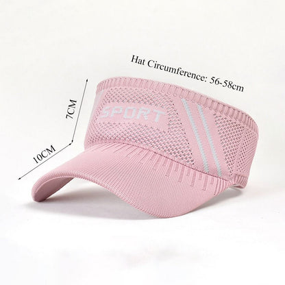 Breathable Women Hats Sunscreen Baseball Cap, Outdoor Sport Leisure Sun Protection, Sunshade Ponytail Hat