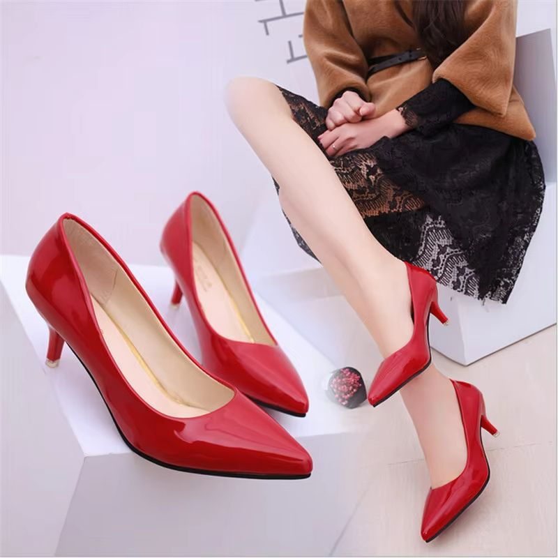 SilkStride Nude Mid Heel Pumps  Comfortable Office And Wedding Guest Heels 1