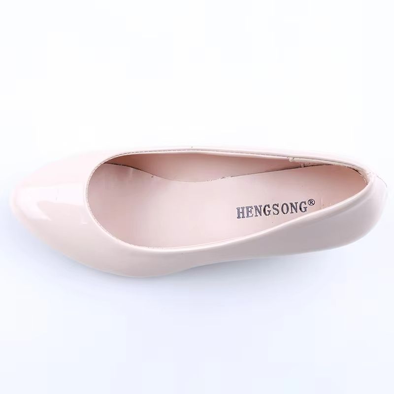 SilkStride Nude Mid Heel Pumps  Comfortable Office And Wedding Guest Heels 5