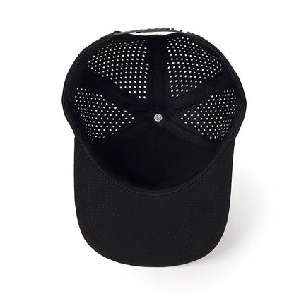 5 Panel Mesh Baseball Cap for Men Women with Custom Logo, High Quality Summer Sun Protection Visor Cap Black Navy