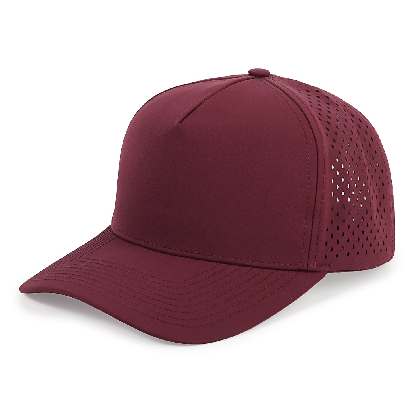 5 Panel Mesh Baseball Cap for Men Women with Custom Logo, High Quality Summer Sun Protection Visor Cap Black Navy