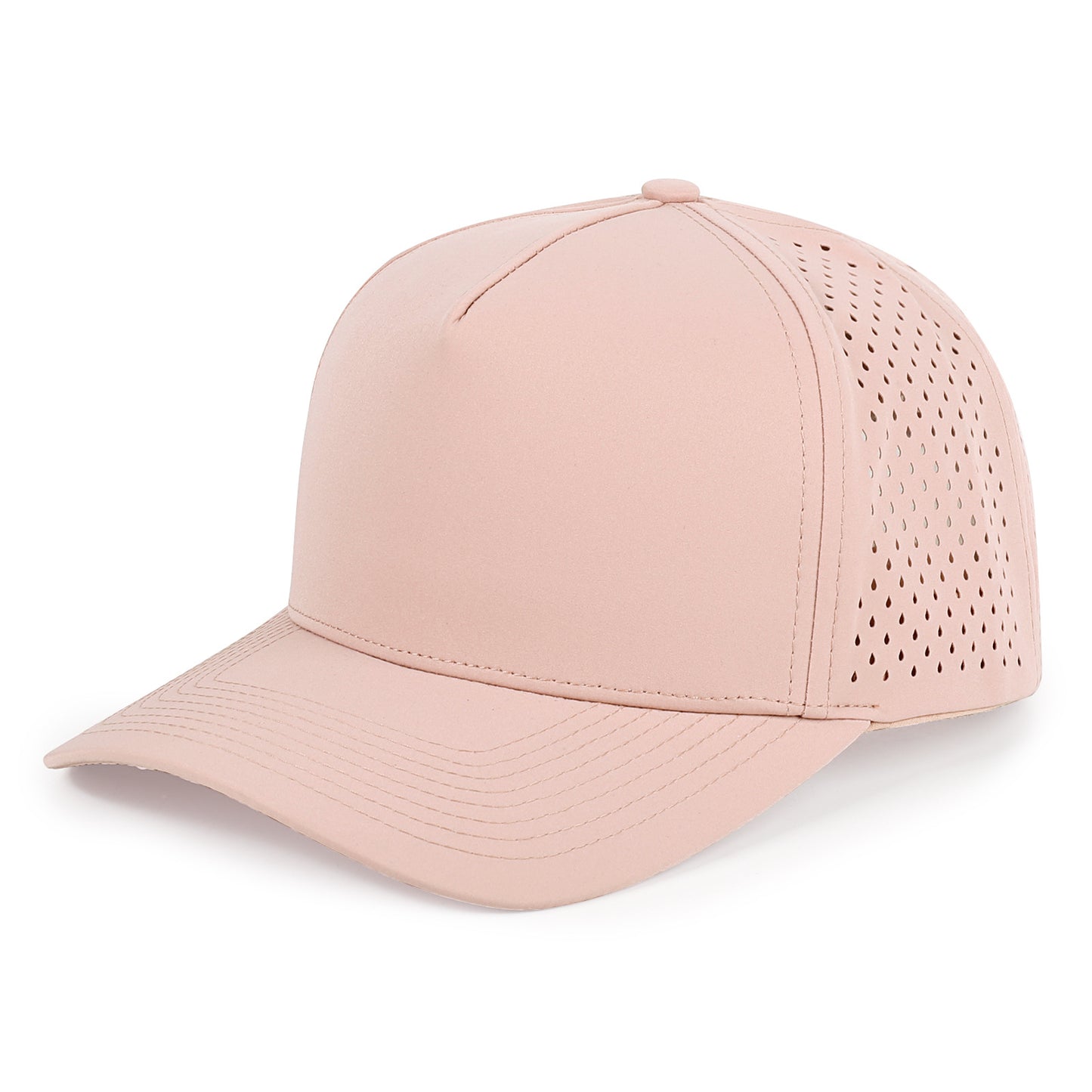 5 Panel Mesh Baseball Cap for Men Women with Custom Logo, High Quality Summer Sun Protection Visor Cap Black Navy
