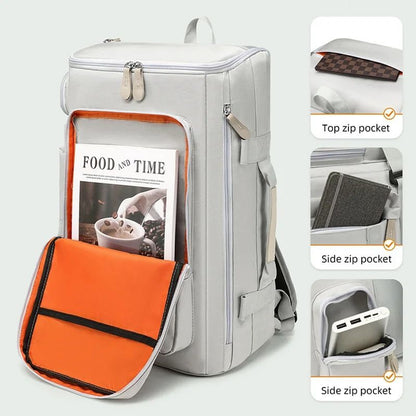 Large Capacity Gym And Travel Backpack With Wet And Dry Separation 3