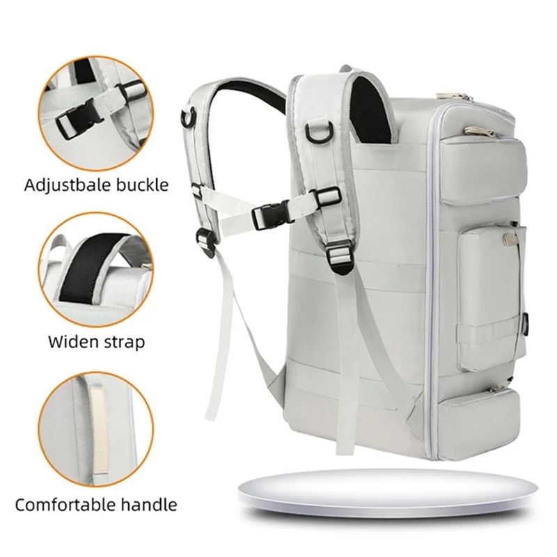 Large Capacity Gym And Travel Backpack With Wet And Dry Separation 4