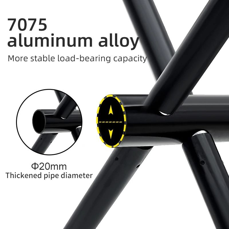 Compact Portable Folding Stool Ultralight Aluminum Alloy Mini Chair For Camping Fishing And Picnics 1