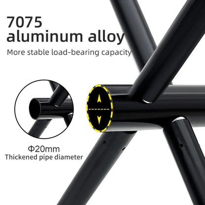 Compact Portable Folding Stool Ultralight Aluminum Alloy Mini Chair For Camping Fishing And Picnics 1